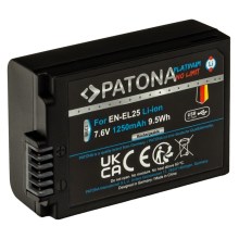 PATONA - Akumulators Nikon EN-EL25 1250mAh Li-Ion Platinum USB-C lādētāju