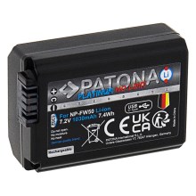 PATONA - Akumulators Sony NP-FW50 1030mAh Li-Ion Platinum USB-C lādētāju