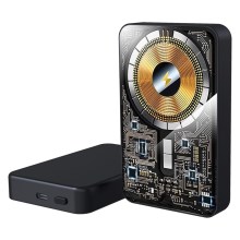 PATONA - Ārējais akumulators 10000mAh Li-Pol-PD20W MagSafe USB-C un Qi lādētāju