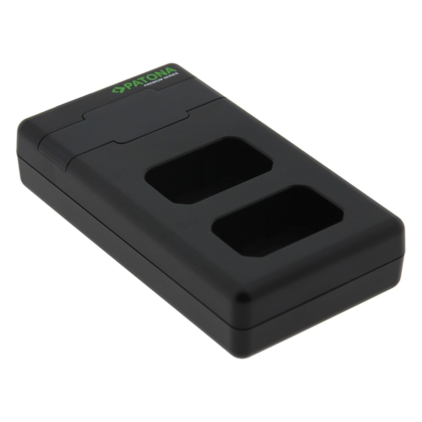 PATONA - Ātrs lādetājs Dual Sony NP-FW50 + vads USB-C 0,6m