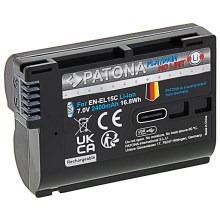 PATONA - Baterija Nikon EN-EL15C 2400mAh Li-Ion Platinum USB-C