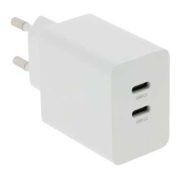 PATONA - Lādēšanas adapteris Power delivery 35W 2xUSB-C -PD 3.0