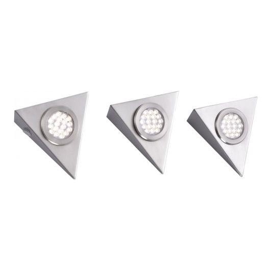 Paul Neuhaus 1119-55-3 - KOMPLEKTS 3x LED Mēbeļu apgaismojums ar sensoru HELENA LED/2,5W/230V