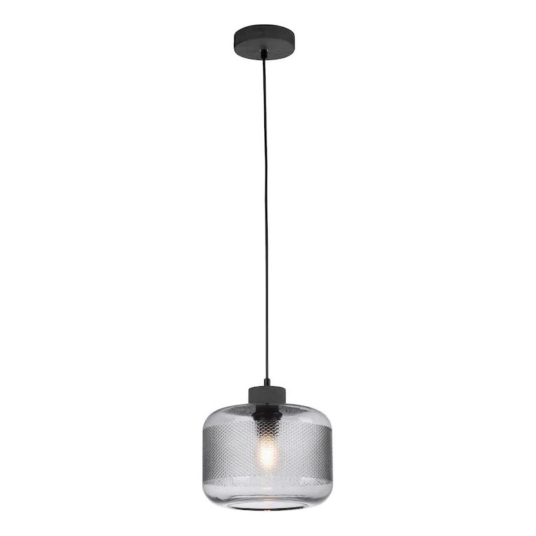 Paul Neuhaus 2005-25 - Lustra ar auklu BOLETUS 1xE27/10W/230V d. 23,5 cm pelēka