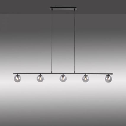Paul Neuhaus 2026-18 - LED Lustra ar auklu WIDOW 5xG9/3W/230V