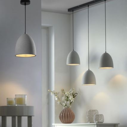 Paul Neuhaus 2231-22 - Lustra ar auklu ETON 1xE27/40W/230V betons