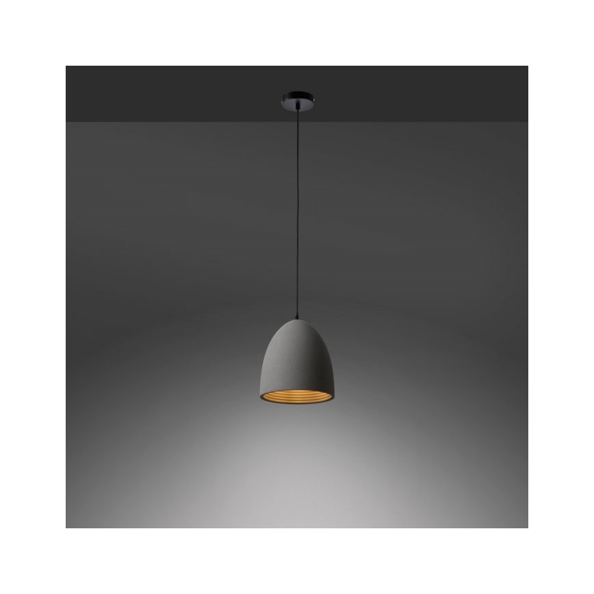 Paul Neuhaus 2231-22 - Lustra ar auklu ETON 1xE27/40W/230V betons