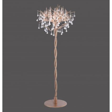 Paul Neuhaus 232-11 - Grīdas lampa ICICLE 5xG9/40W/230V vara