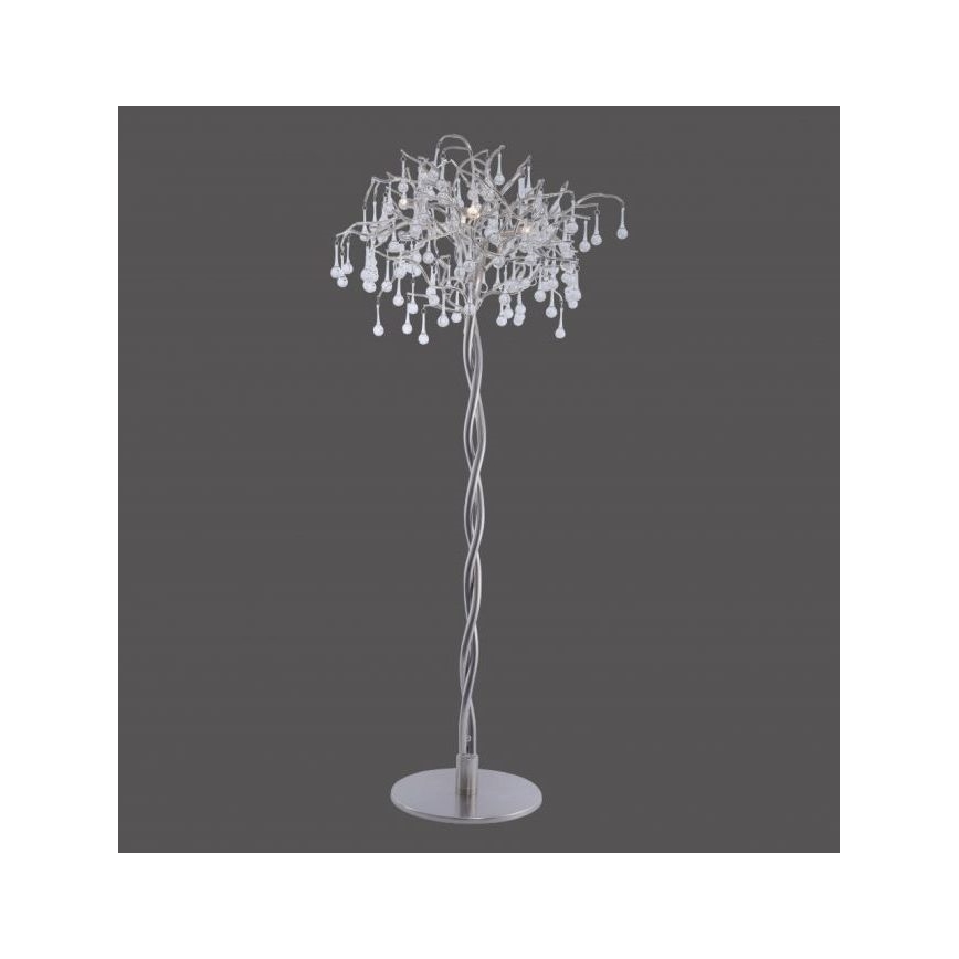 Paul Neuhaus 232-55 - Grīdas stāvlampa ICICLE 5xG9/40W230V spīdīgi hromēts