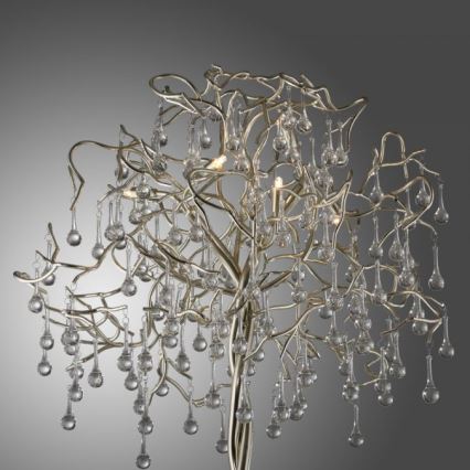 Paul Neuhaus 232-55 - Grīdas stāvlampa ICICLE 5xG9/40W230V spīdīgi hromēts