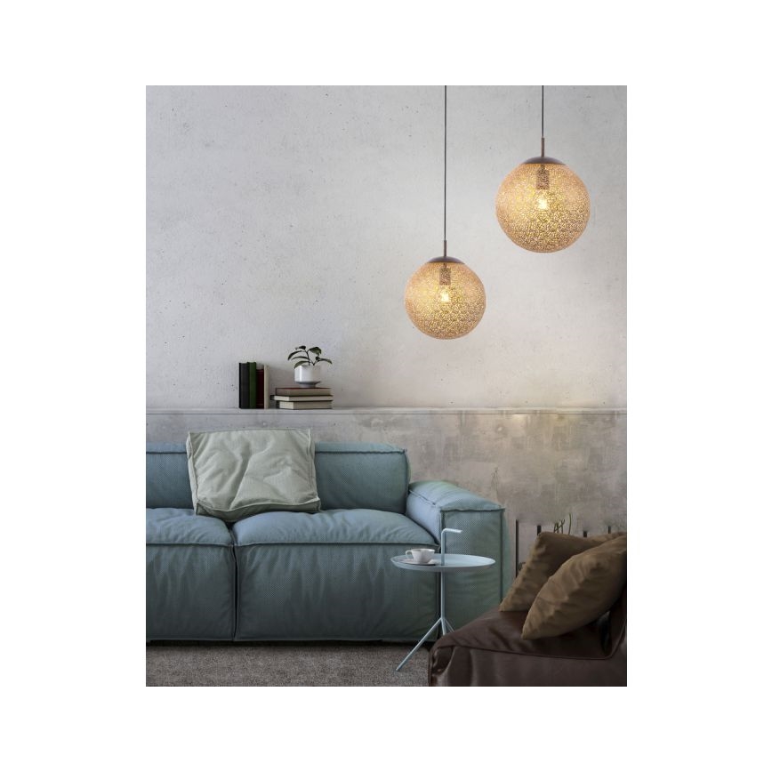 Paul Neuhaus 2420-48 - Lustra ar auklu GRETA 1xE27/60W/230V d. 30 cm
