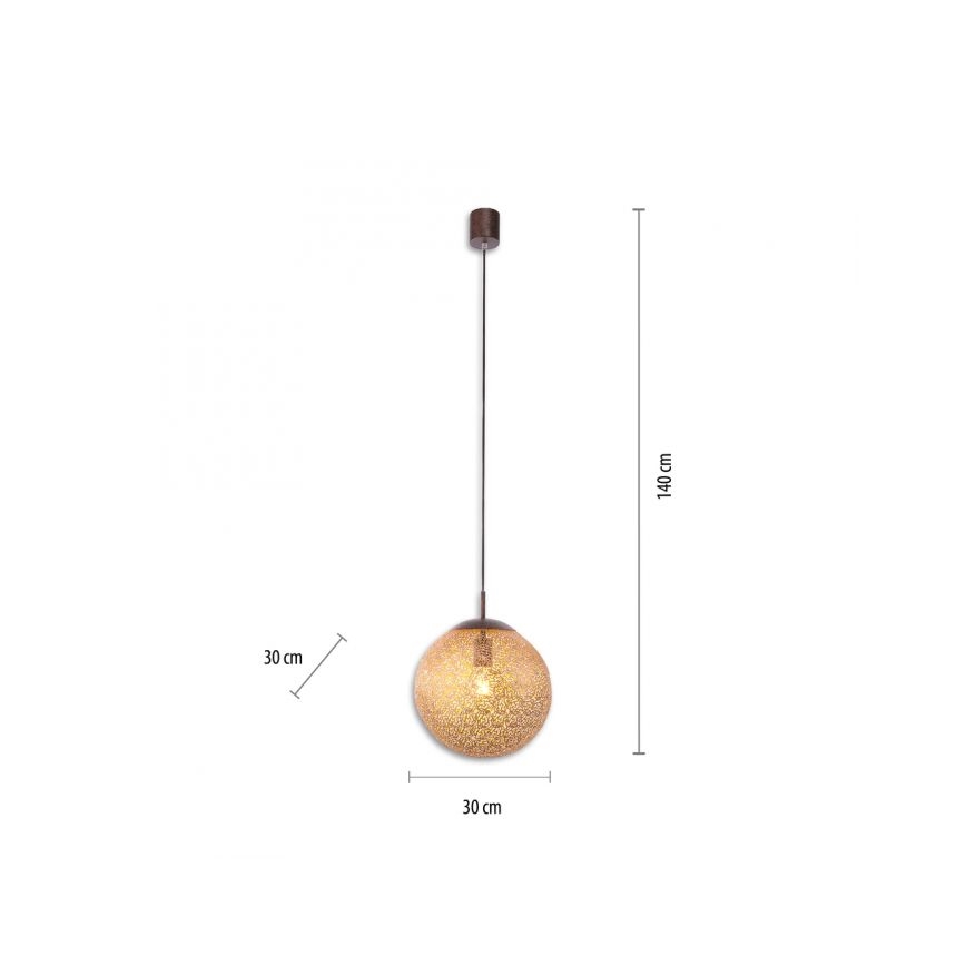 Paul Neuhaus 2420-48 - Lustra ar auklu GRETA 1xE27/60W/230V d. 30 cm