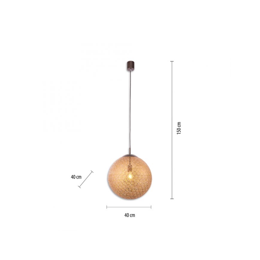 Paul Neuhaus 2421-48 - Lustra ar auklu GRETA 1xE27/60W/230V d. 40 cm