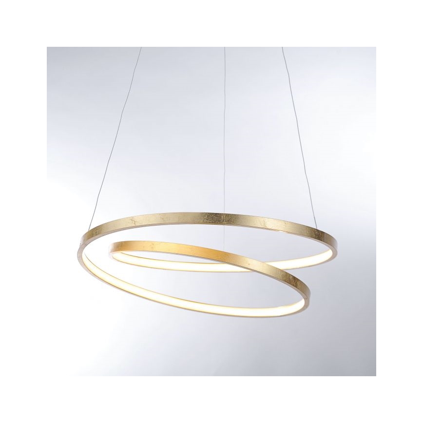 Paul Neuhaus 2472-12 - LED Aptumšojama lustra uz auklas ROMAN LED/30W/230V zelta
