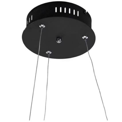 Paul Neuhaus 2472-18 - LED Aptumšojama lustra uz auklas ROMAN LED/30W/230V melna