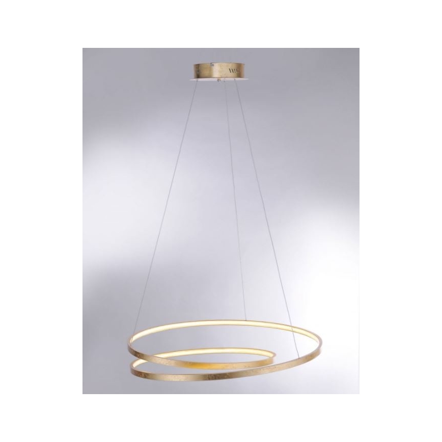 Paul Neuhaus 2474-12 - LED Aptumšojama lustra uz auklas ROMAN LED/40W/230V zelta