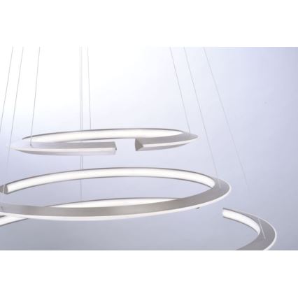 Paul Neuhaus 2493-55 - LED Aptumšojama lustra ar auklu ALESSA 3xLED/38W/230V + tālvadības pults