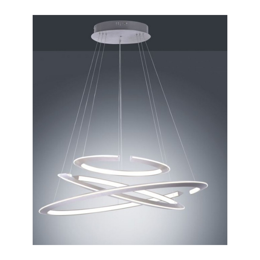 Paul Neuhaus 2493-55 - LED Aptumšojama lustra ar auklu ALESSA 3xLED/38W/230V + tālvadības pults