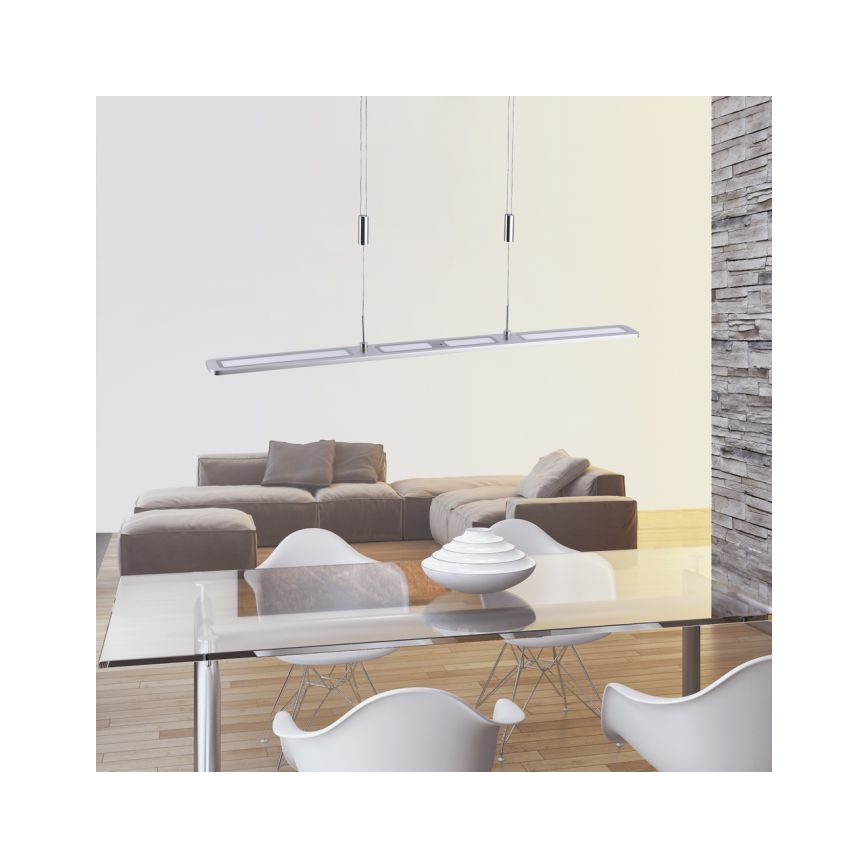Paul Neuhaus 2565-95 - LED Aptumšojama lustra uz auklas ar sensoru NIKA LED/35W/230V