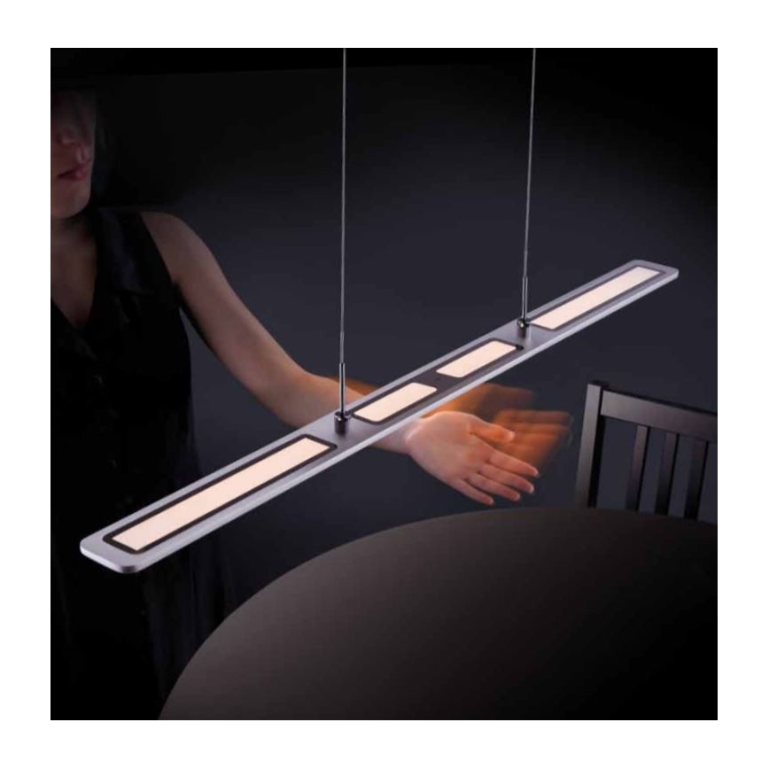 Paul Neuhaus 2565-95 - LED Aptumšojama lustra uz auklas ar sensoru NIKA LED/35W/230V