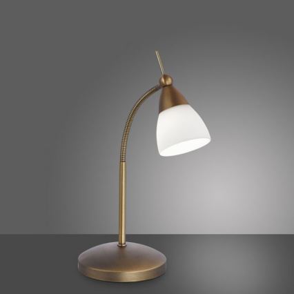 Paul Neuhaus 4001-11 - LED Aptumšojama skārienvadāma galda lampa PINO 1xG9/3W/230V varš
