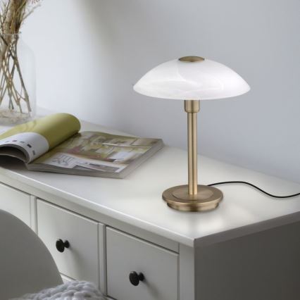 Paul Neuhaus 4026-11 - LED Aptumšojama skārienvadāma galda lampa ENOVA 1xG9/2,6W/230V