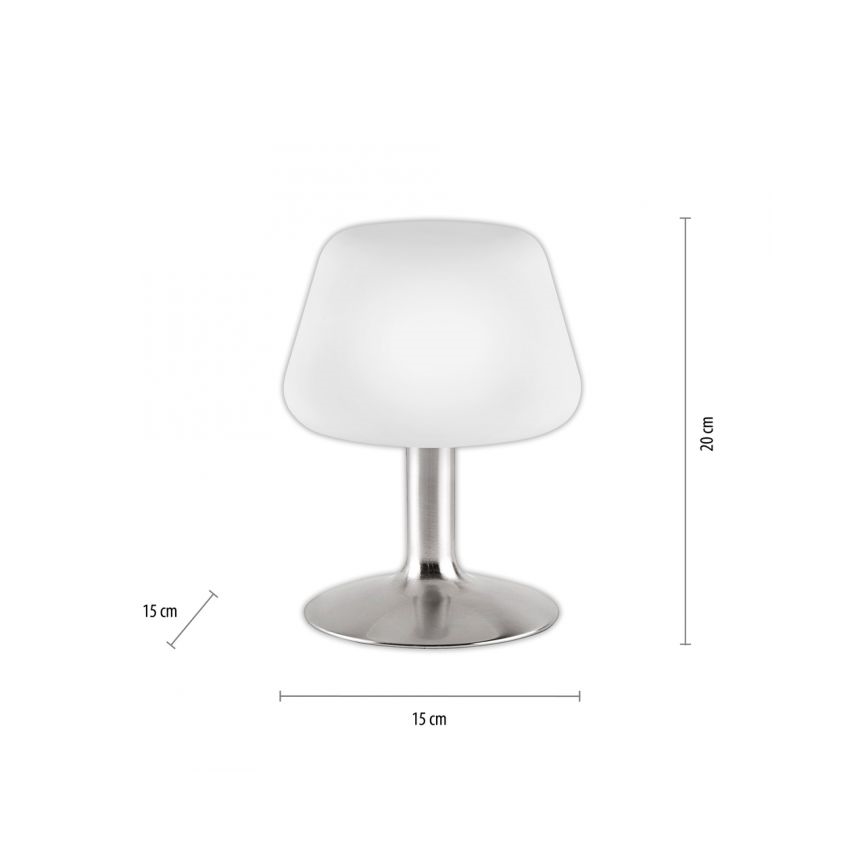 Paul Neuhaus 4078-55 -LED Aptumšojama galda lampa TILL 1xG9/3W/230V matēts hroms