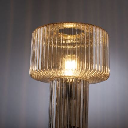 Paul Neuhaus 4092-27 - Galda lampa FUNGUS 1xE27/10W/230V bēša