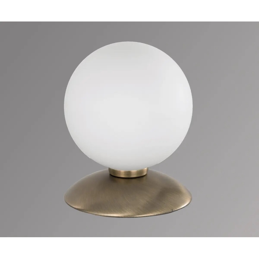 Paul Neuhaus 4437-11 - LED Aptumšojama skārienvadāma galda lampa BUBBA 1xG9/28W/230V misiņš