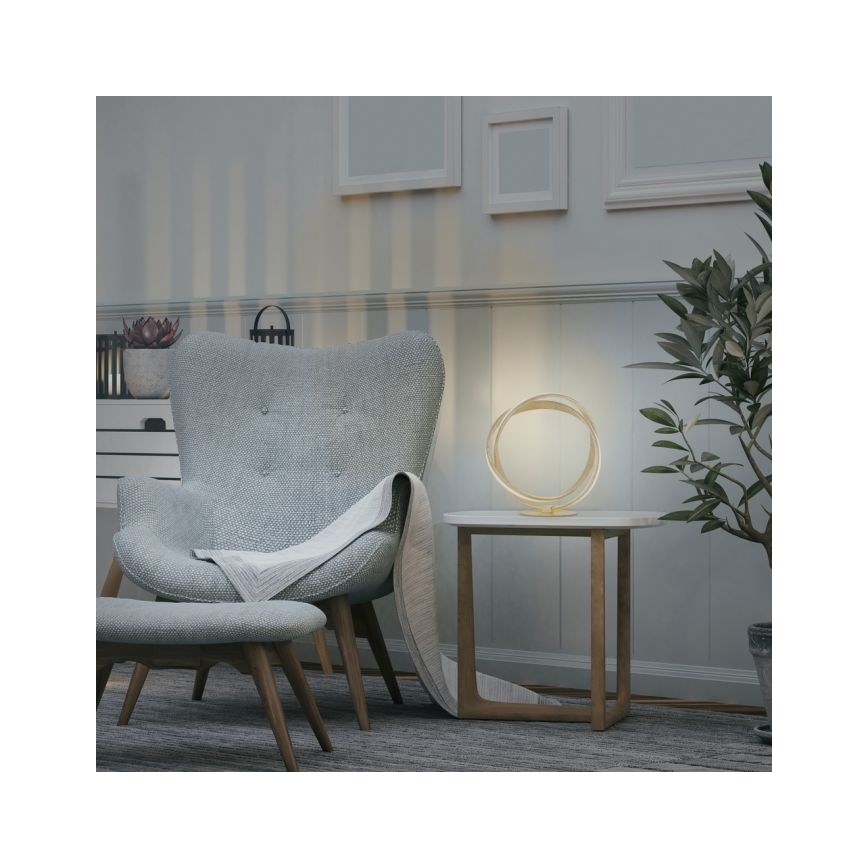 Paul Neuhaus 4531-12 - LED Aptumšojama galda lampa MELINDA LED/18W/230V zelta