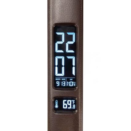 Paul Neuhaus 4595-23 - LED regulējama pieskāriena galda lampa ar bezvadu uzlādi ADRIANO LED/5W/230V brūna