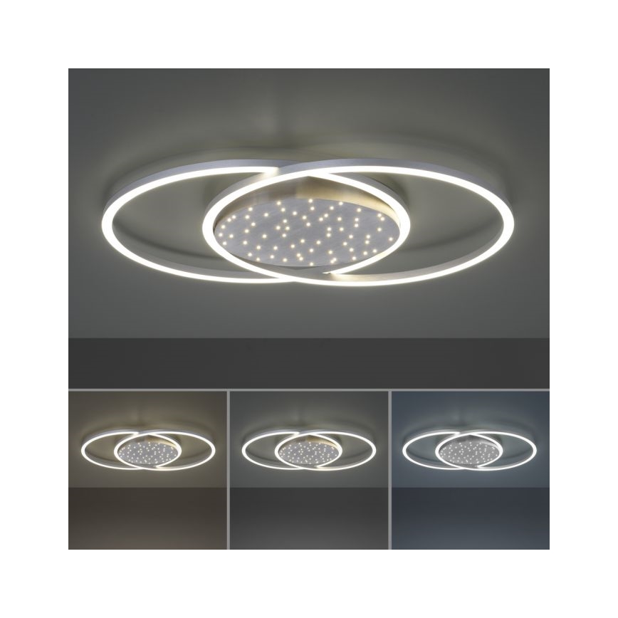Paul Neuhaus 6025-55 - LED Aptumšojama griestu lampa YUKI LED/48W/230V + tālvadības pults