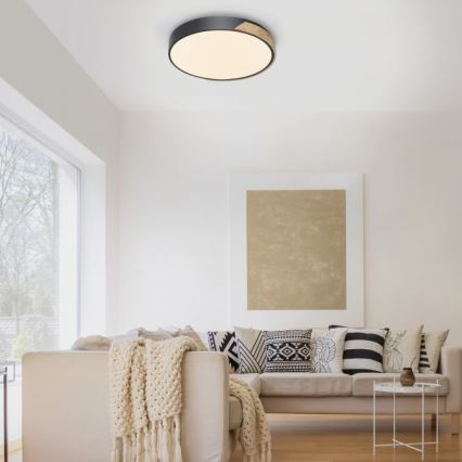 Paul Neuhaus 6071-18 - LED Aptumšojama griestu lampa Q-PIATO LED/35W/230V d. 51 cm 2700-5000K Wi-Fi + tālvadības pults