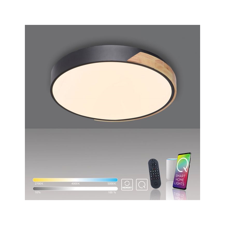 Paul Neuhaus 6071-18 - LED Aptumšojama griestu lampa Q-PIATO LED/35W/230V d. 51 cm 2700-5000K Wi-Fi + tālvadības pults