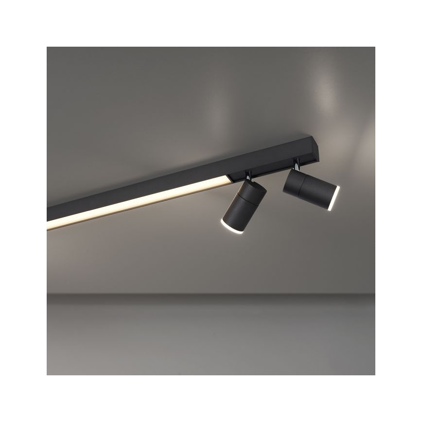 Paul Neuhaus 6121-13 - LED Aptumšojams starmetis PURE 4xLED/4W/230V + LED/9W 2700-5000K + tālvadības pults