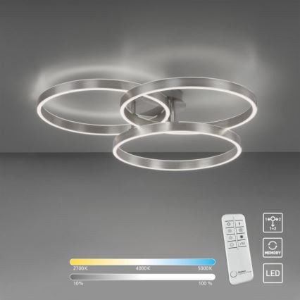 Paul Neuhaus 6233-55 - LED Aptumšojama griestu lampa PAAN LED/45,5W/230V 2700-5000K + tālvadības pults