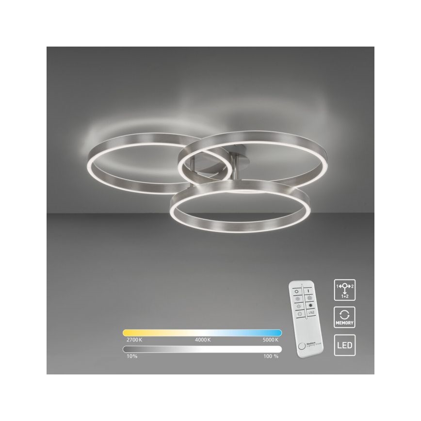 Paul Neuhaus 6233-55 - LED Aptumšojama griestu lampa PAAN LED/45,5W/230V 2700-5000K + tālvadības pults