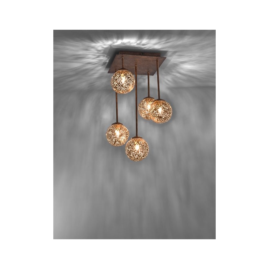 Paul Neuhaus 6234-48 - Griestu lampa GRETA 5xG9/40W/230V