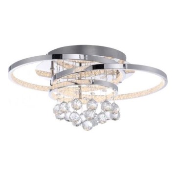 Paul Neuhaus 6267-17 - LED Aptumšojama griestu lampa ROTAZO LED/32W/230V d. 45 cm spīdīgi hromēts