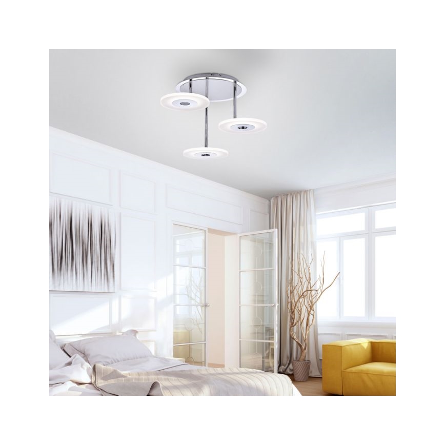 Paul Neuhaus 6446-55 - LED Griestu gaismeklis ADALI 3xLED/13W/230V