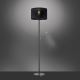 Paul Neuhaus 646-18 - LED Aptumšojama grīdas lampa ROBIN 1xE27/40W/230V + LED/2,1W melna