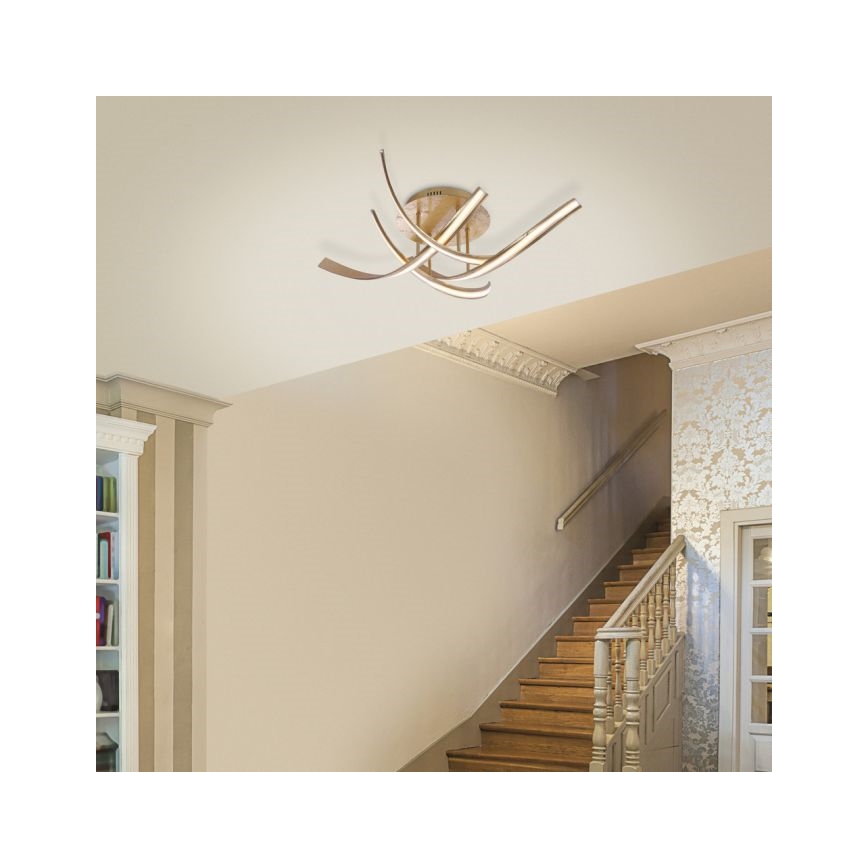 Paul Neuhaus 6474-12 - LED Aptumšojama virsapmetuma lustra LINDA 4xLED/7W/230V