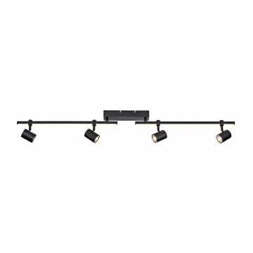 Paul Neuhaus 6525-18 - LED virsmas gaismeklis BARIK 4xGU10/4,5W/230V + LED/10W