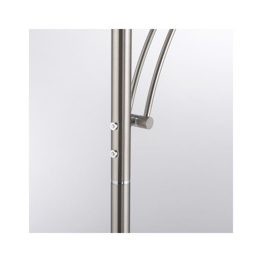 Paul Neuhaus 655-55 - LED Aptumšojama grīdas stāvlampa ALFRED 1xLED/28W+1xLED/4W/230V spīdīgi hromēts