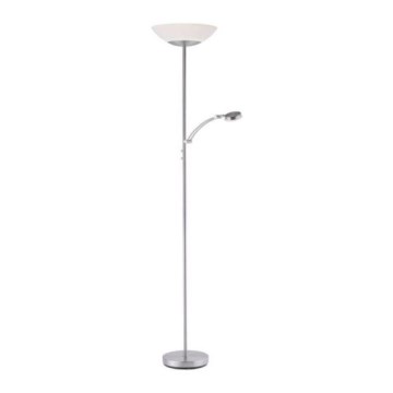 Paul Neuhaus 655-55 - LED Aptumšojama grīdas stāvlampa ALFRED 1xLED/28W+1xLED/4W/230V spīdīgi hromēts