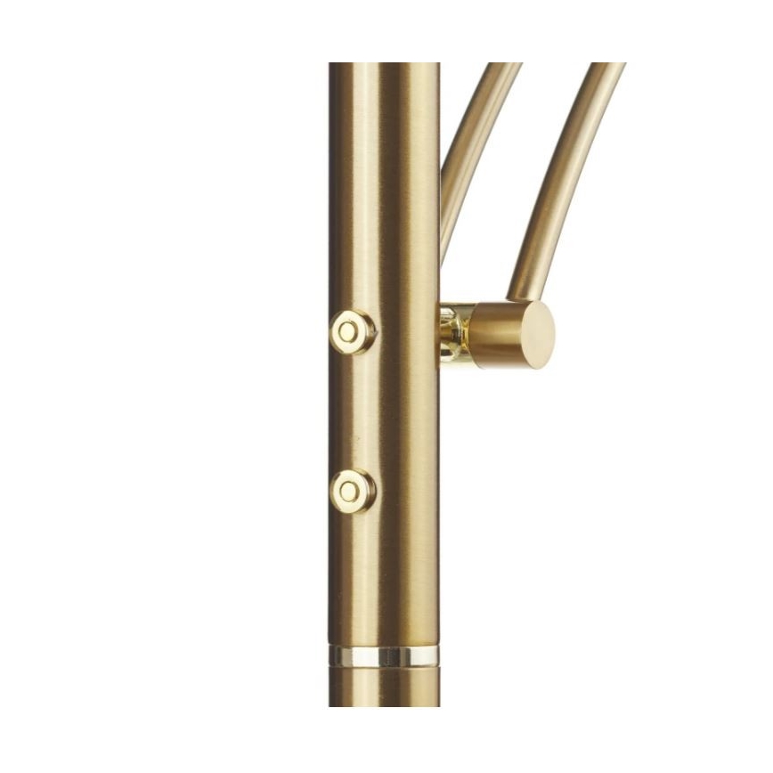 Paul Neuhaus 655-60 - regulējama LED grīdas lampa ALFRED LED/28W/230V+LED/4W/230V misiņš