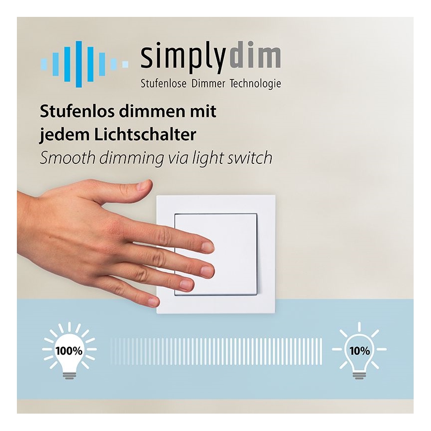 Paul Neuhaus 6551-48 - LED Aptumšojams griestu gaismeklis NEVIS LED/18W/230V