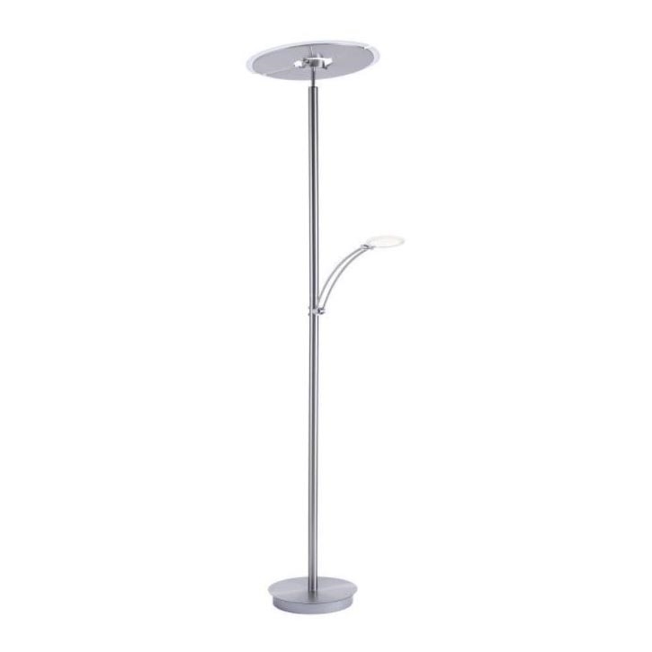Paul Neuhaus 673-55 - LED Aptumšojama grīdas stāvlampa ARTUR 2xLED/21W/230V+1xLED/6W spīdīgi hromēts