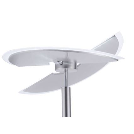 Paul Neuhaus 673-55 - LED dimmējama grīdas lampa ARTUR 2xLED/21W/230V+LED/6W spīdīgs hroms