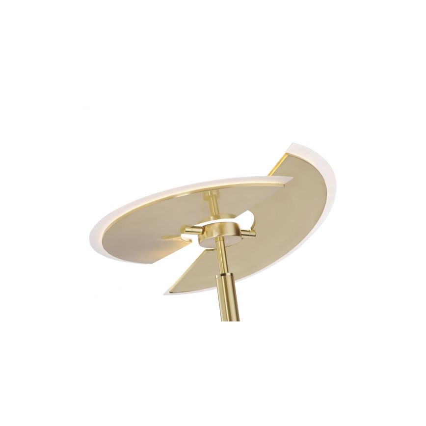 Paul Neuhaus 673-60 - LED Aptumšojama stāvlampa ARTUR 2xLED/21W+1xLED/6W/230V zelta